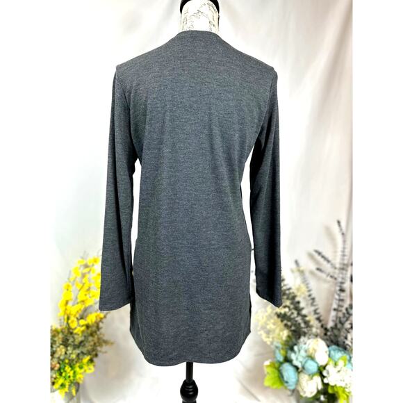 Vintage Go Couture Abstract Sweater V-neck Boho Lightweight XL - Picture 8 of 10